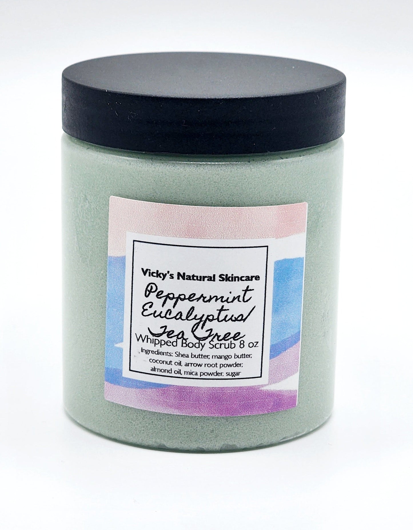 Whipped sugar scrub