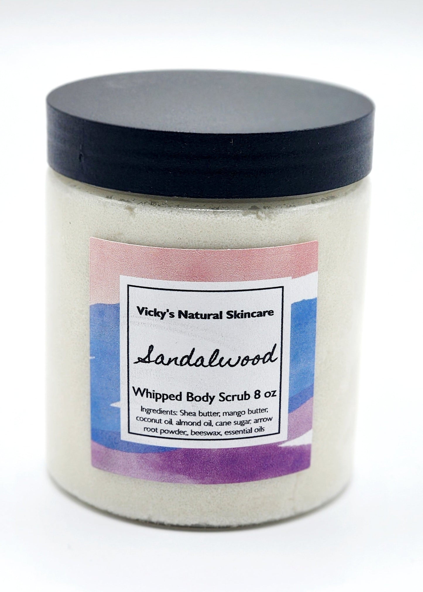 Whipped sugar scrub
