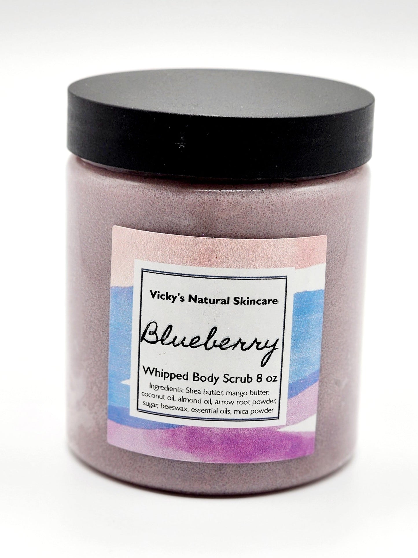 Whipped sugar scrub