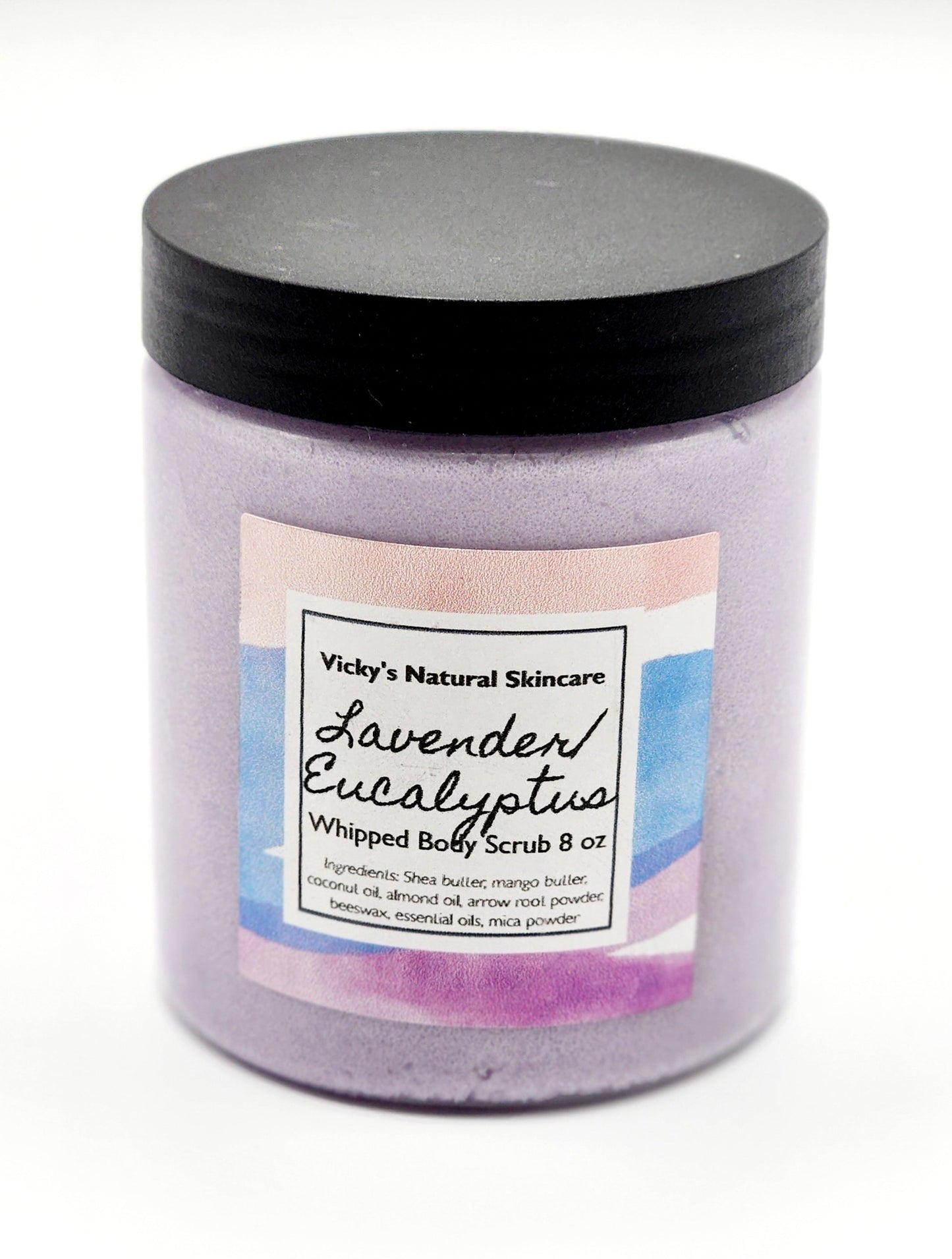 Whipped sugar scrub