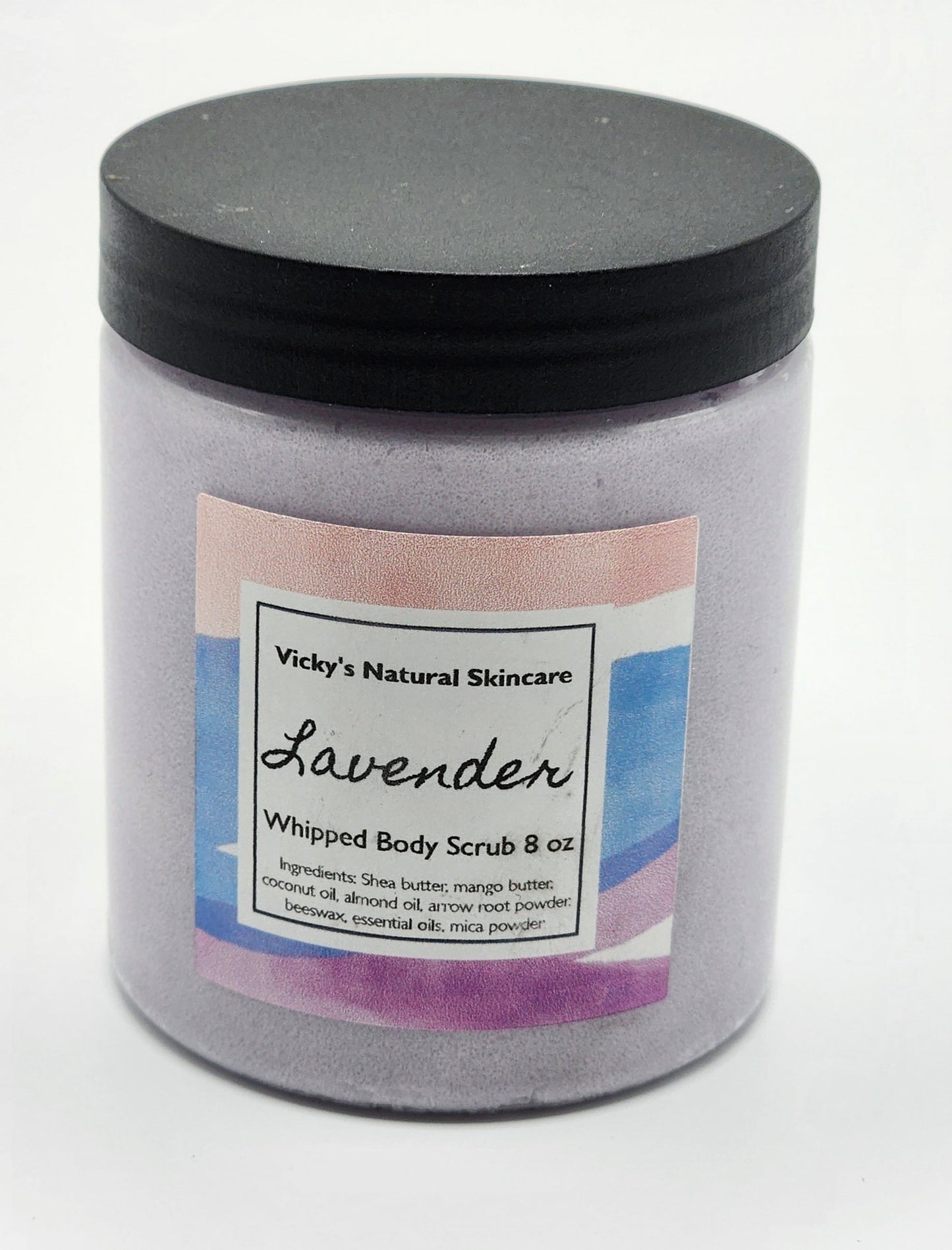 Whipped sugar scrub