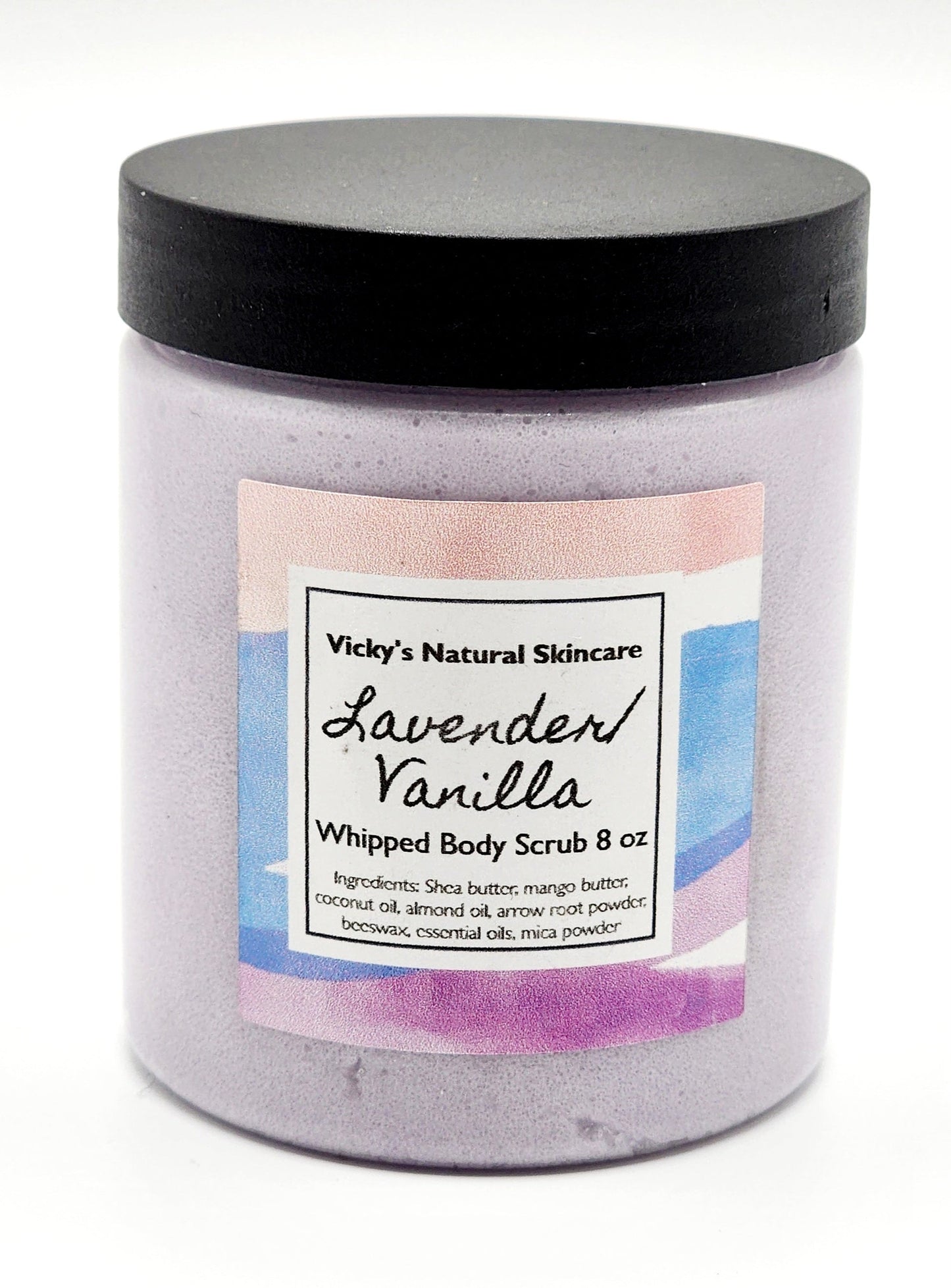 Whipped sugar scrub