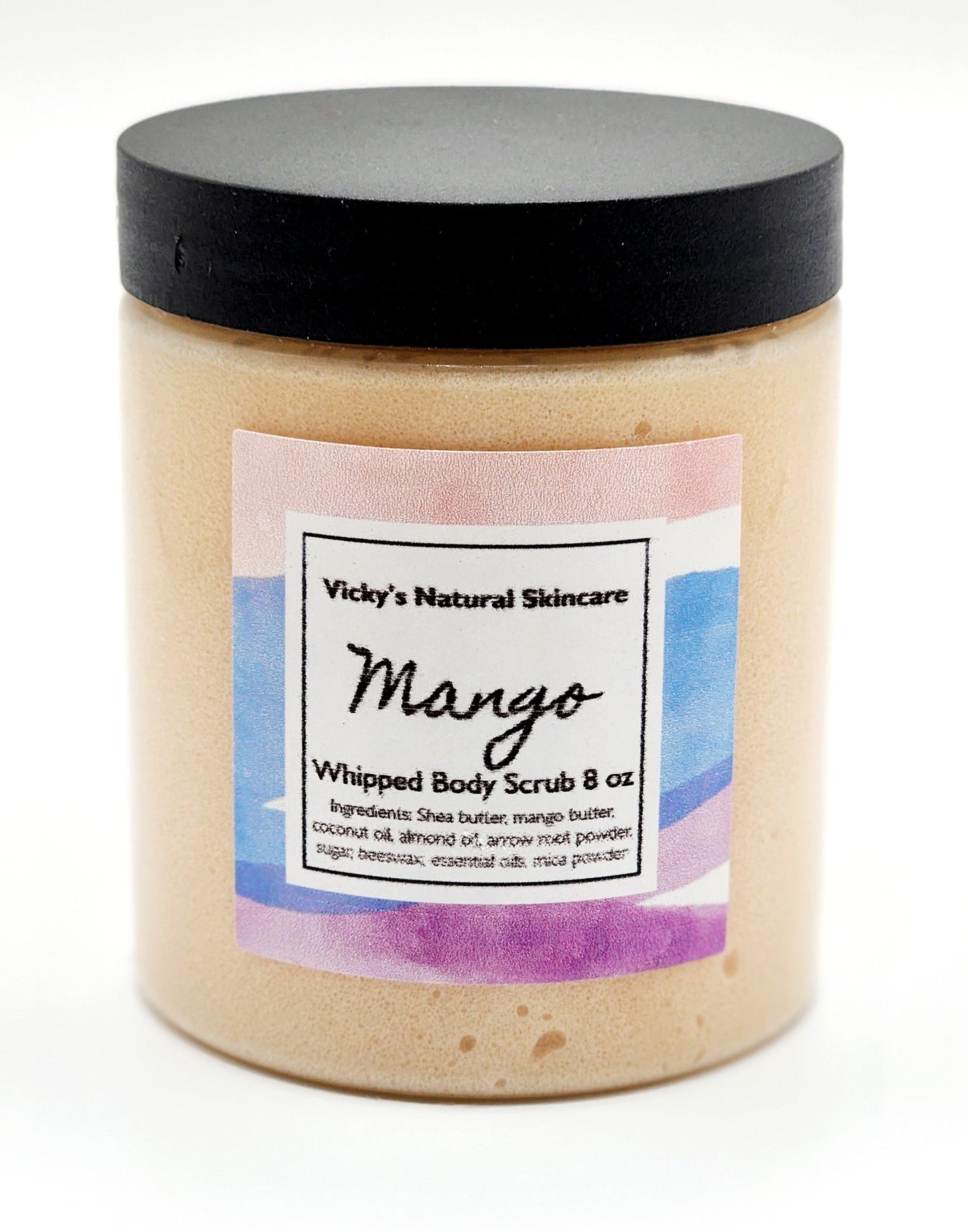 Whipped sugar scrub