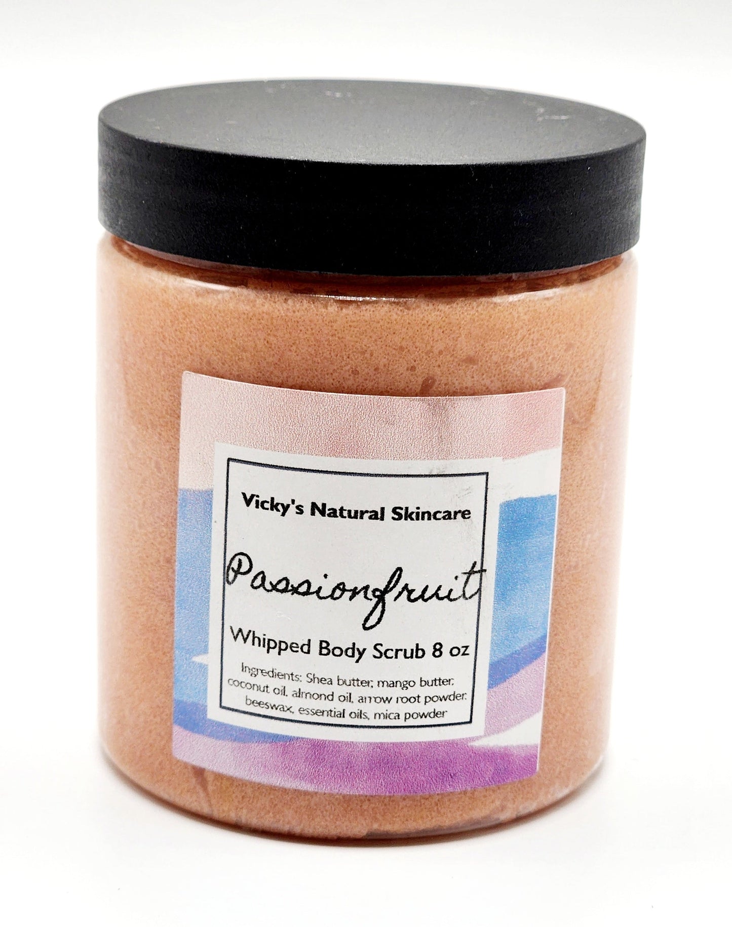 Whipped sugar scrub
