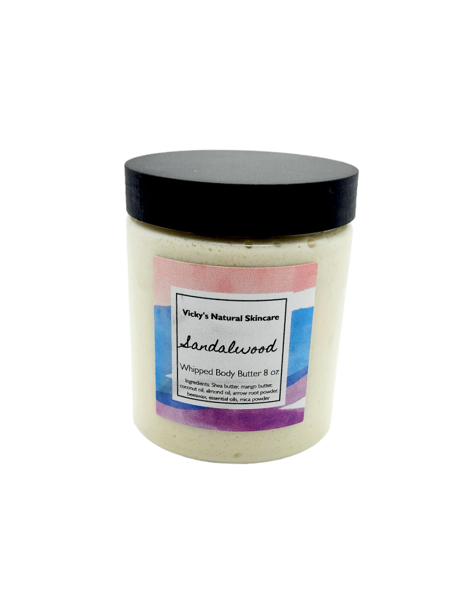 Whipped body butter