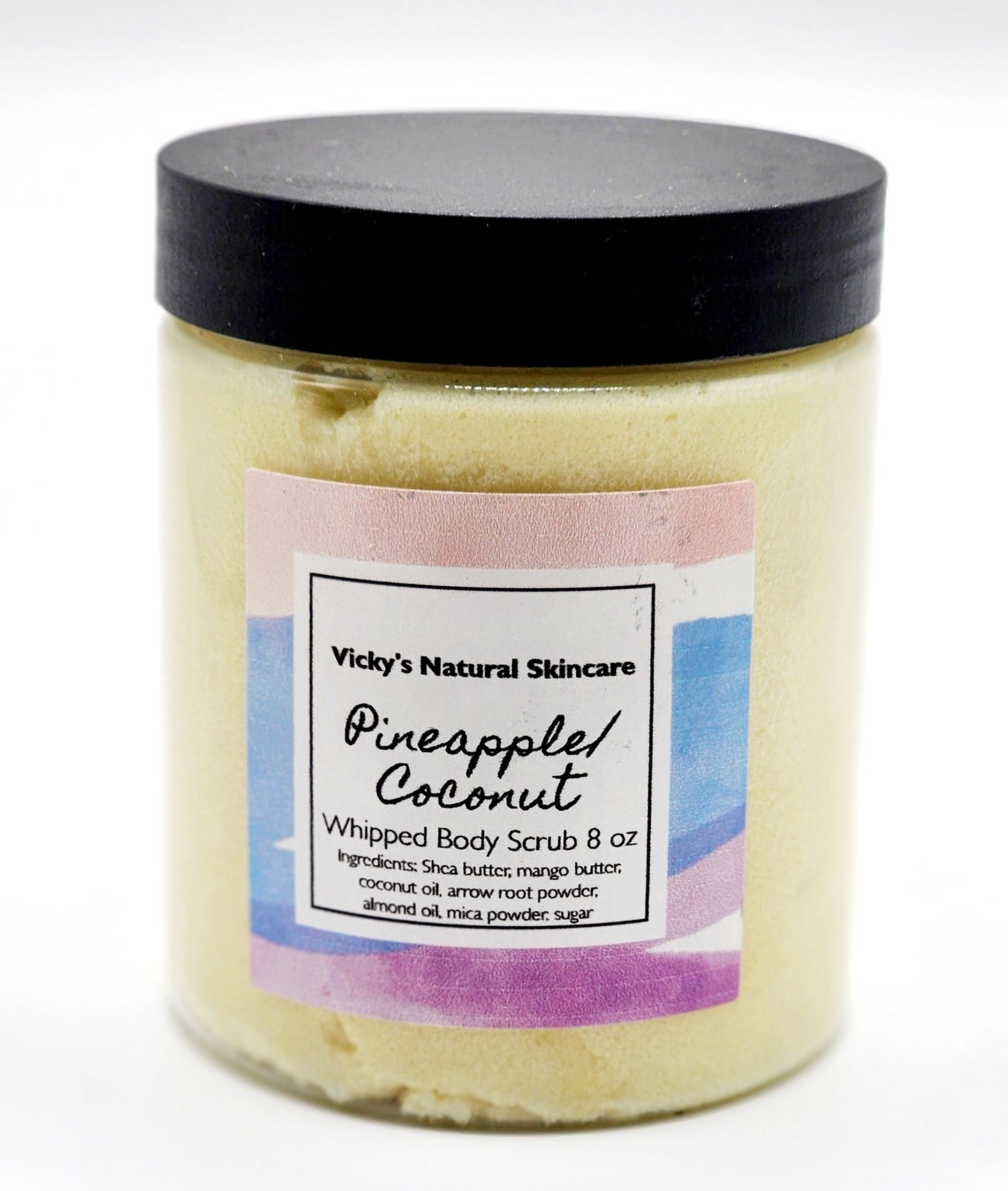 Whipped sugar scrub