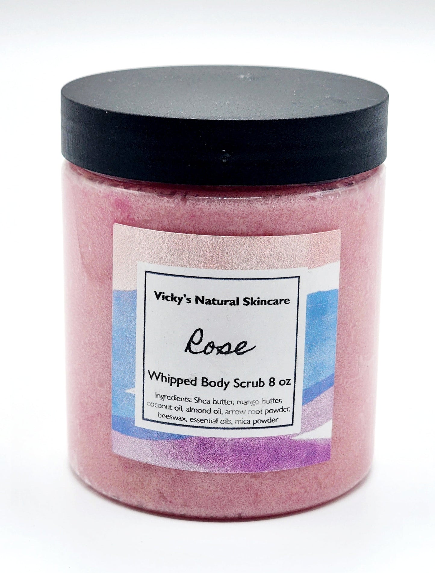Whipped sugar scrub