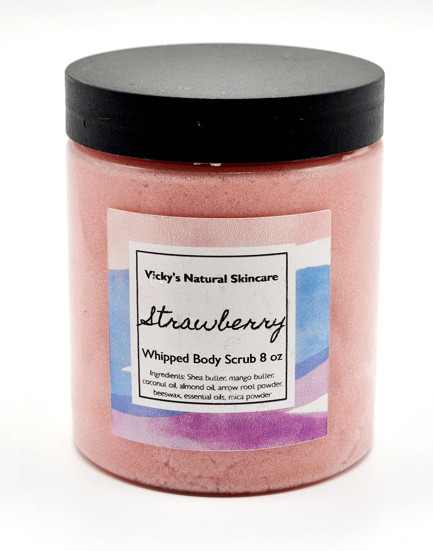 Whipped sugar scrub